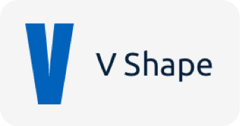 V shape